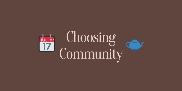 ✍🏼 Boycott: Choosing Community